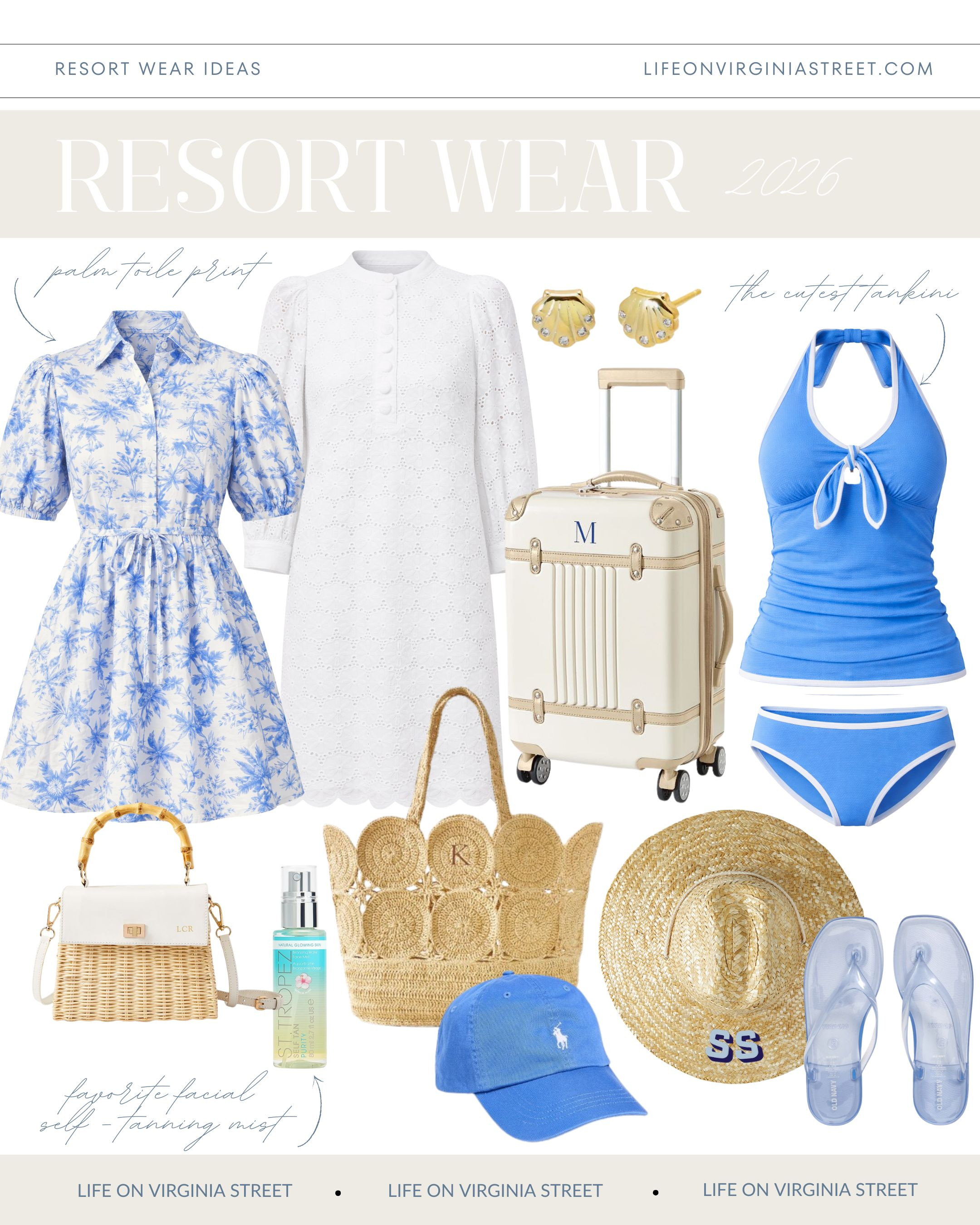 Some of my favorite resort wear finds of the season! Perfect for spring break or a warm weather getaway! See all of my picks here: https://lifeonvirginiastreet.com/2026-resort-wear/. #ltktravel #ltksalealert #ltkover40 #ltkmidsize #ltktall #ltkseasonal #ltkbeauty 

 

#LTKSeasonal #LTKSaleAlert #LTKTravel