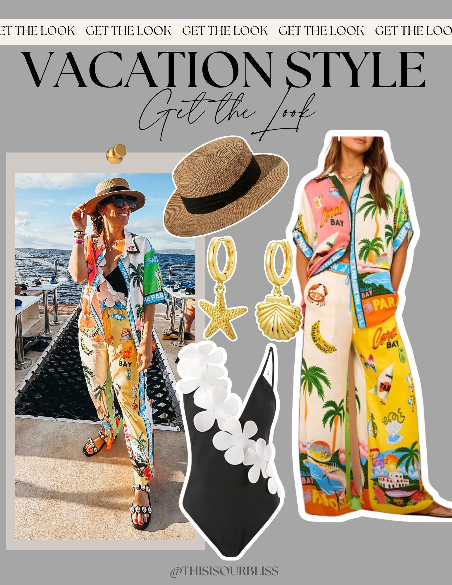 Get the look! Love this set from my trip to Maui! Such a fun set if you are headed somewhere tropical this summer! 🌊

#LTKStyleTip #LTKTravel #LTKSwim