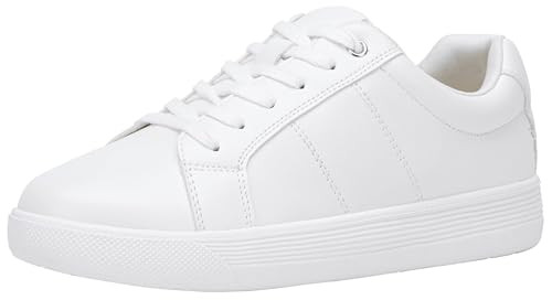 Vepose Women's White Casual Walking Sneakers, Fashion Tennis Low Top Slip On 8013 Shoes, Size 6M US(CJY8013 All White 06) | Amazon (US)