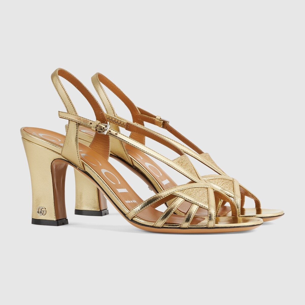 Women's sandal with mini Double G | Gucci (US)