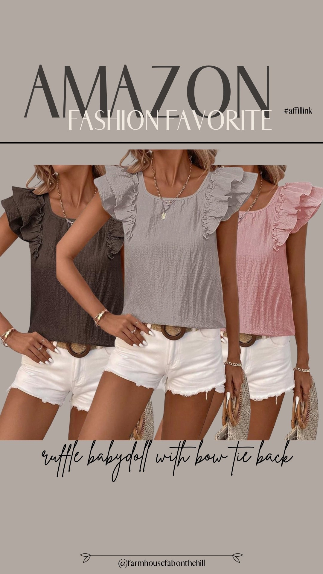 The cutest top gor simmer- on sale! Currently 45% off and several colors available 

#LTKfashion

#LTKSaleAlert