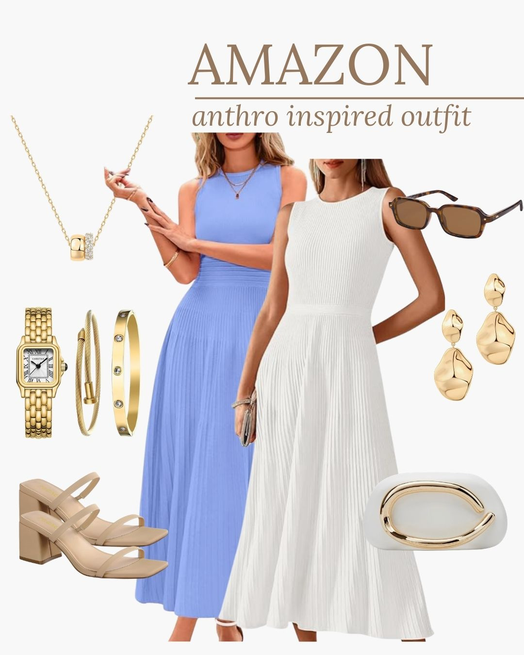 Amazon Anthropologie inspired outfit. Amazon Favorites, amazon finds, amazon must haves, amazon essentials, amazon under $50, amazon under $100, amazon fashion, amazon made me buy it, found it on amazon  

 #LTKootd #LTKSeasonal #LTKSaleAlert