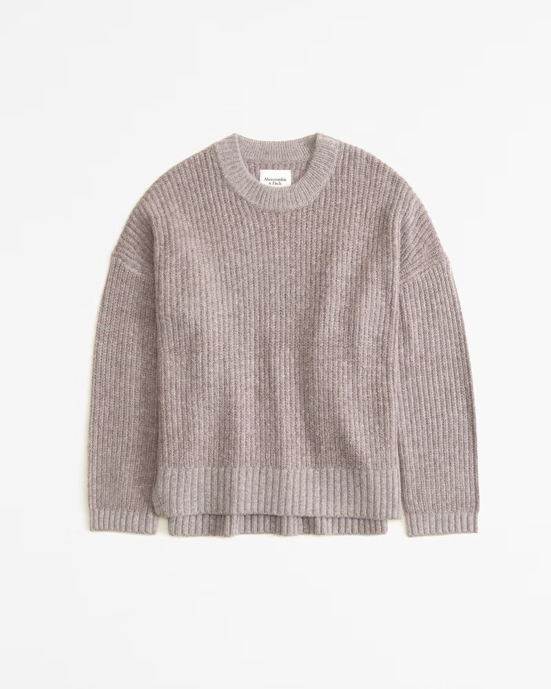 Tuckable Crew Sweater | Abercrombie & Fitch (US)