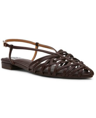 Women's Cisky Strappy Slingback Flats | Macy's