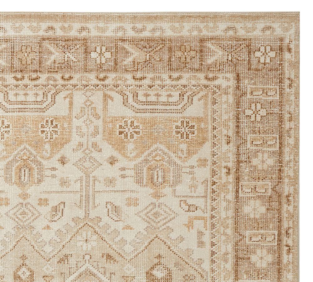 Nicolette Hand-Knotted Wool Rug Swatch | Pottery Barn (US)