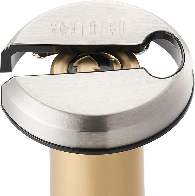 Vintorio Wine Foil Cutter - Cut Through Tough Wine Foils with Ease - Metal Plated Body, Sharp Bla... | Amazon (US)