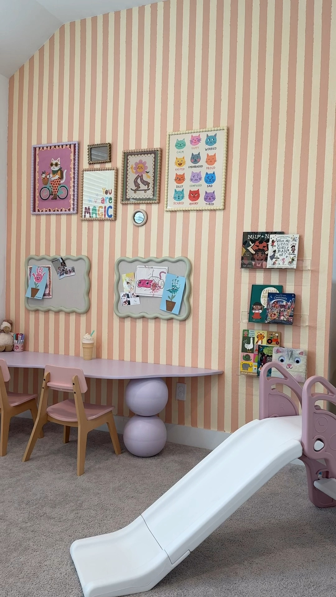 Playroom decor DIY idea💖

#LTKmomlife #LTKdayinmylife #LTKKids
