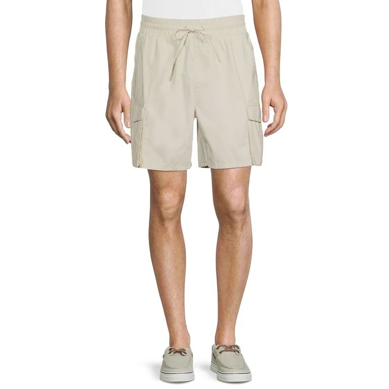 No Boundaries Men’s Pull-On Utility Shorts, Sizes XS-3XL | Walmart (US)