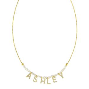 It’s All in a Name Personalized Necklace | The Sis Kiss