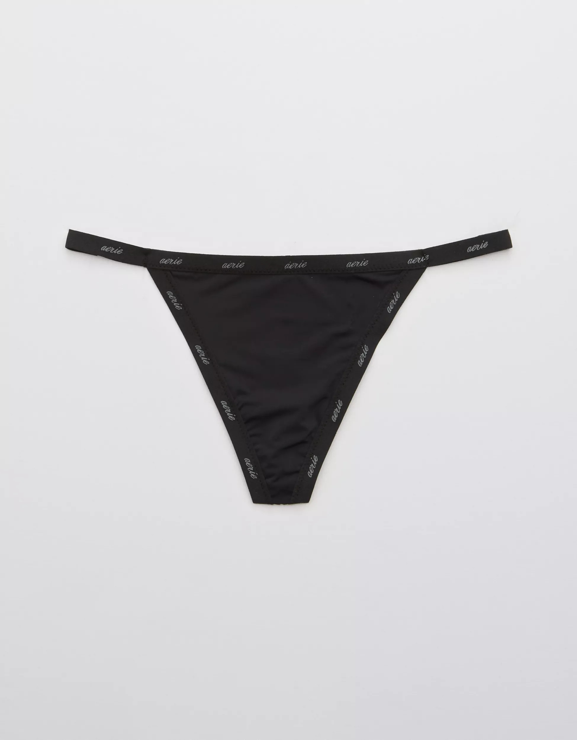 Aerie Microfiber String Thong Underwear | Aerie