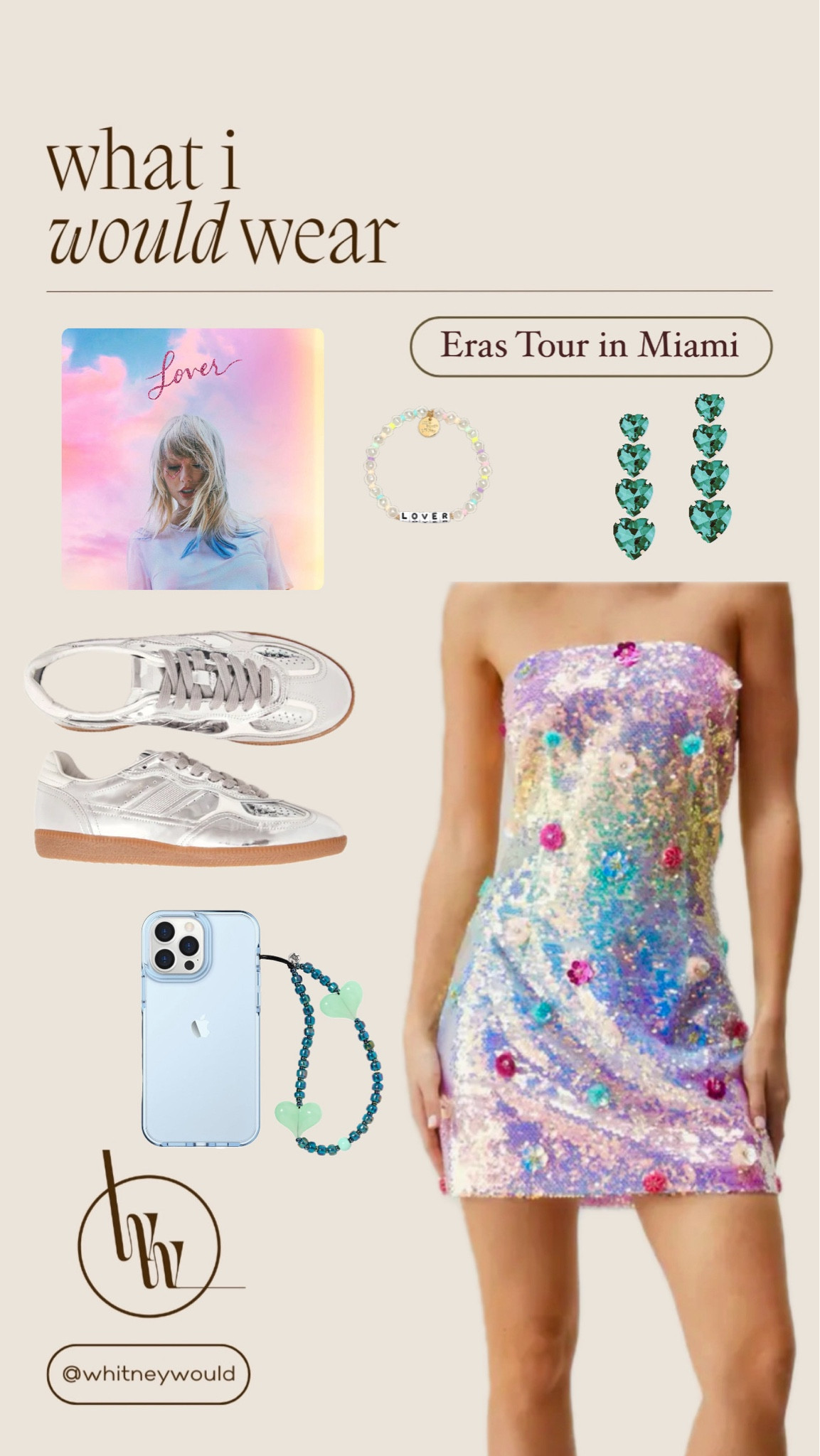 As requested by a follower, 4 curated looks for the Taylor Swift Era’s tour in Miami. Third look: Lover 

All items linked except for phone charm cord which is from String Ting  

#LTKParties #LTKFindsUnder100 #LTKStyleTip