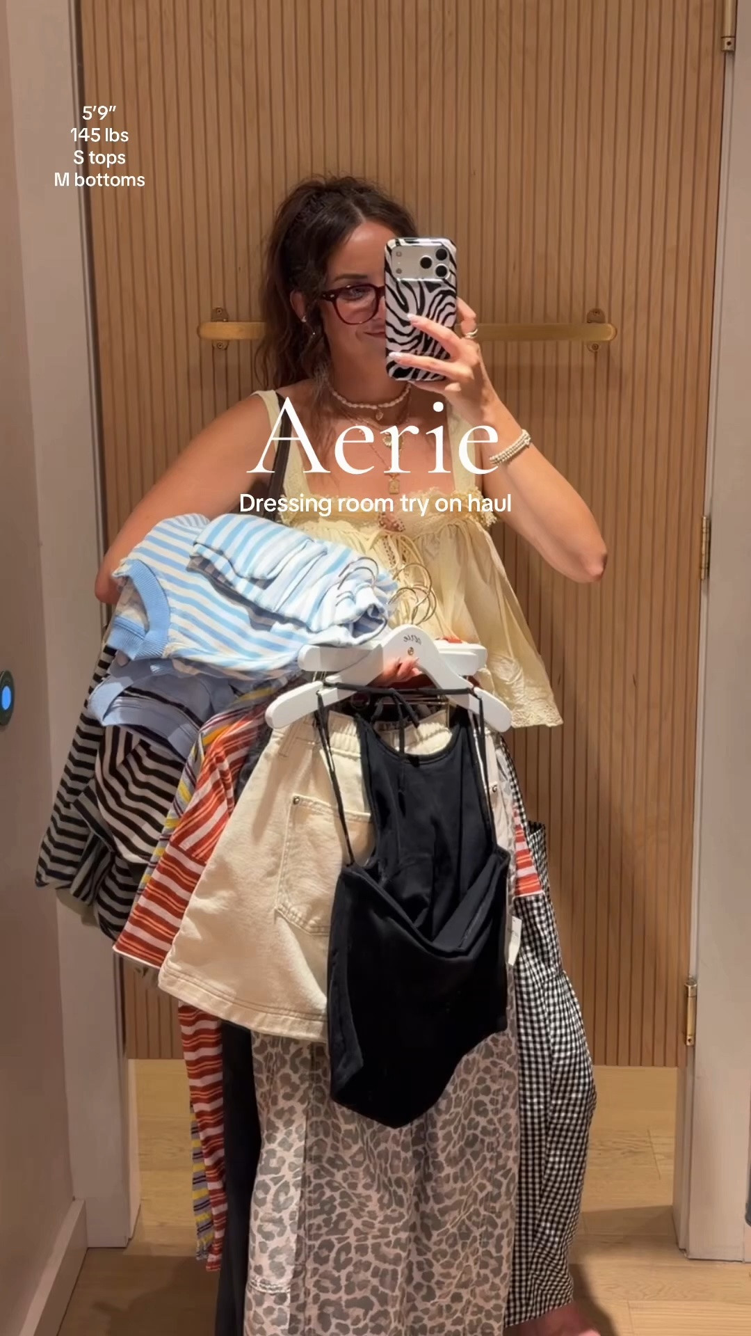 5’9” 145 lbs wearing size, small tops and medium bottoms! (definitely sized down in the miniskirt) aerie has the perfect oversized boyfriend tee and balloon pants!!

#LTKTall #LTKootd #LTKgrwm