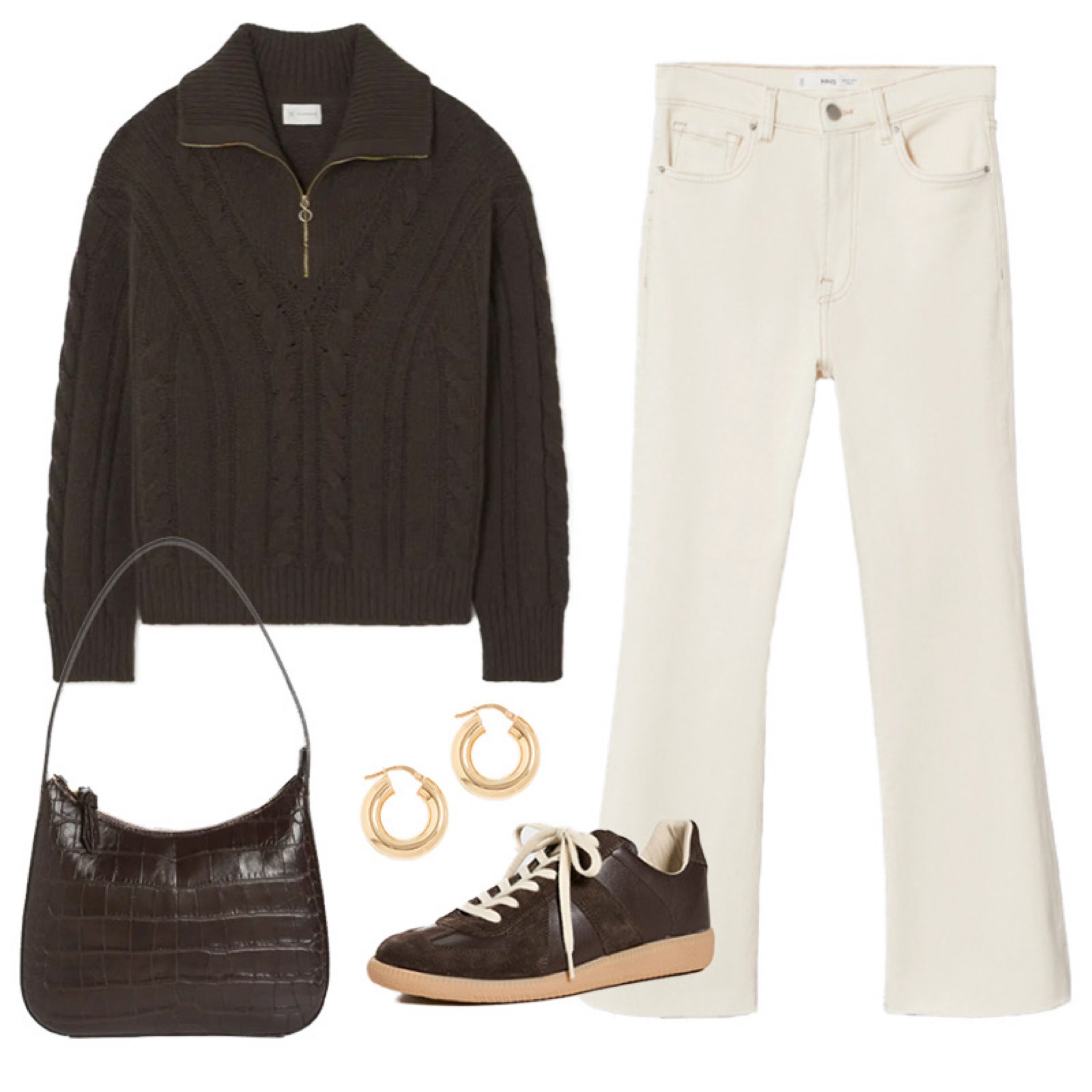 Cool & casual outfit inspo 🤎 

#tssedited #thestylescribe #ootd #sweater #sneakers #fall

#LTKSeasonal