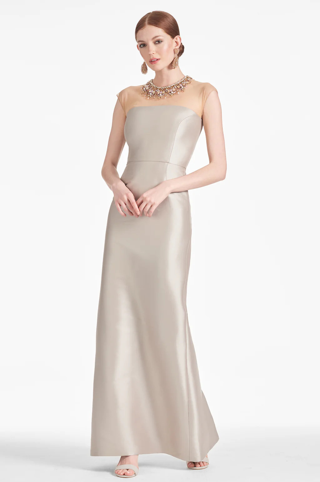 Irina Gown - Frosty Pewter | Sachin and Babi
