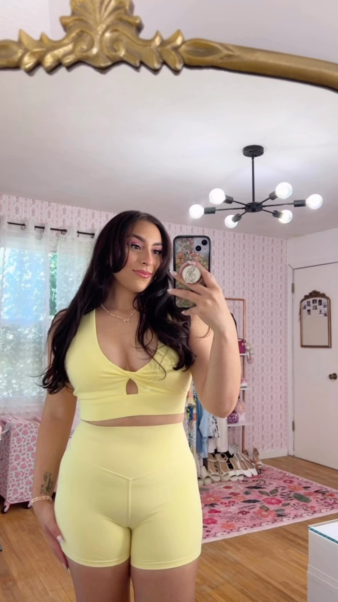 Buttery Smooth ✨ This twist bra is my favorite design from @fabletics and the shorts are in their 4 in 😍💗

#LTKTravel #LTKStyleTip #LTKActive