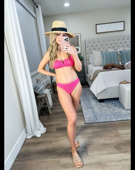 2 piece swimsuit from Amazon 
Bikini size small and it’s cheeky 
Amazon fashion 
Beach vacation 

#LTKswim #LTKunder50 #LTKFind