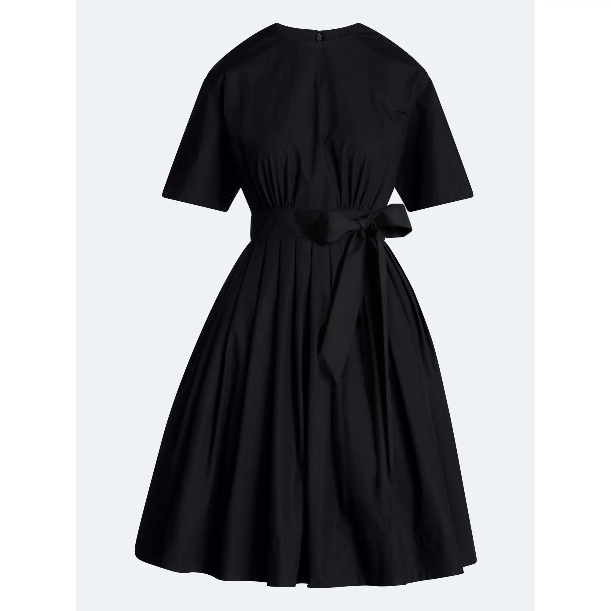 Devil Wears Prada Scoop Collection Women's and Women's Plus Cotton Tie-Waist Midi Dress, Sizes 0-... | Walmart (US)