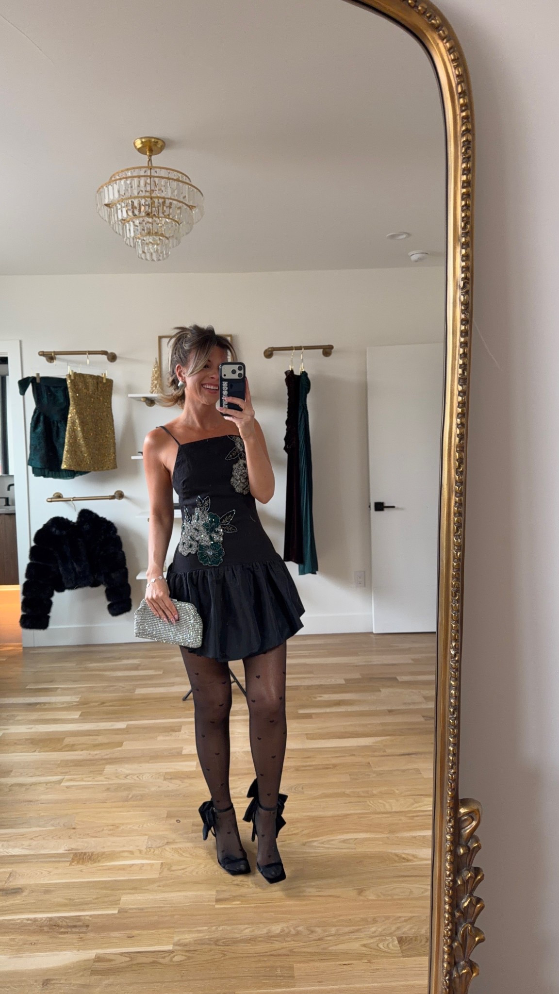 Black sequin mini cocktail dress holiday party or New Year's Eve look

Vici code: emerson30

Wearing my usual small/2

New years
Bachelorette
Date night
Black sequin
Cocktail dress
Holiday event
Winter party

#LTKHoliday #LTKWedding #LTKSeasonal