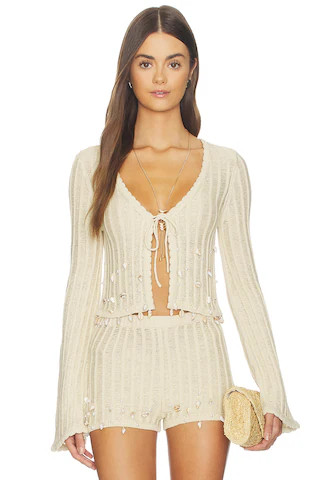 Nori Shell Embellished Cardigan
                    
                    Tularosa | Revolve Clothing (Global)