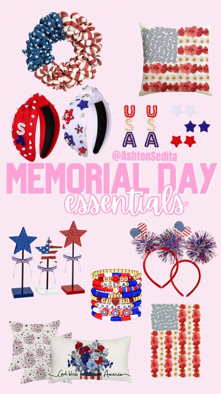 Memorial Day Essentials!! ❤️✨💙 

#LTKparties #LTKstyletip #LTKSeasonal