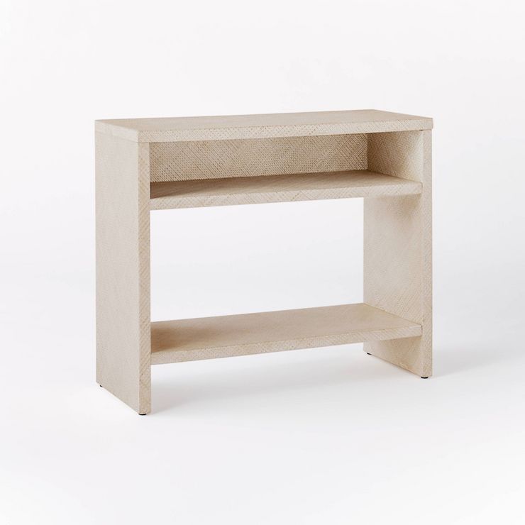 Fountain Valley Pandan Wrapped Console Table White - Threshold™ designed with Studio McGee | Target