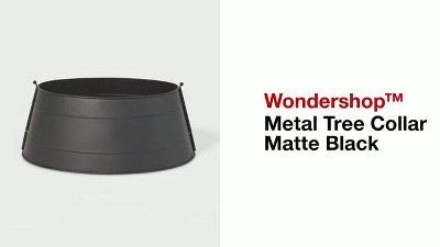 Metal Tree Collar Matte Black - Wondershop™ | Target