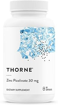 THORNE - Zinc Picolinate 30 mg - Well-Absorbed Zinc Supplement for Growth and Immune Function - P... | Amazon (US)