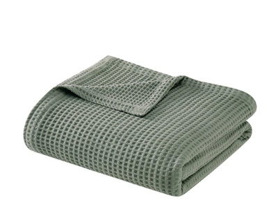 Cannon Heritage Cotton Waffle Blanket | Ashley | Ashley Homestore