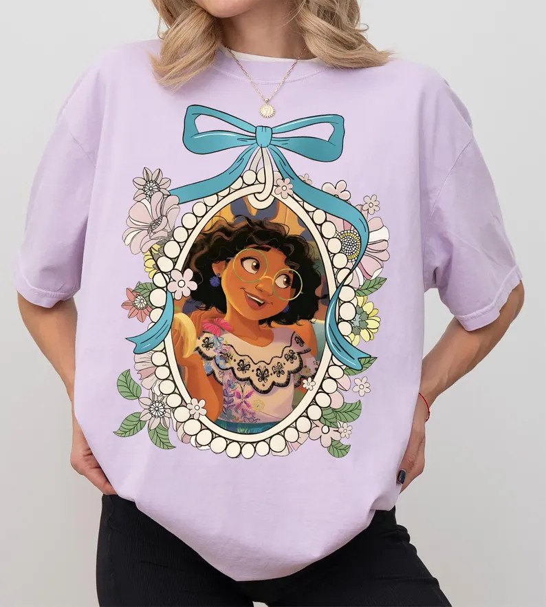 Comfort Color® Vintage Mirabel Encanto Floral Shirt, Disney Mirabel Coquette Shirt, Magic Kingdo... | Etsy (US)