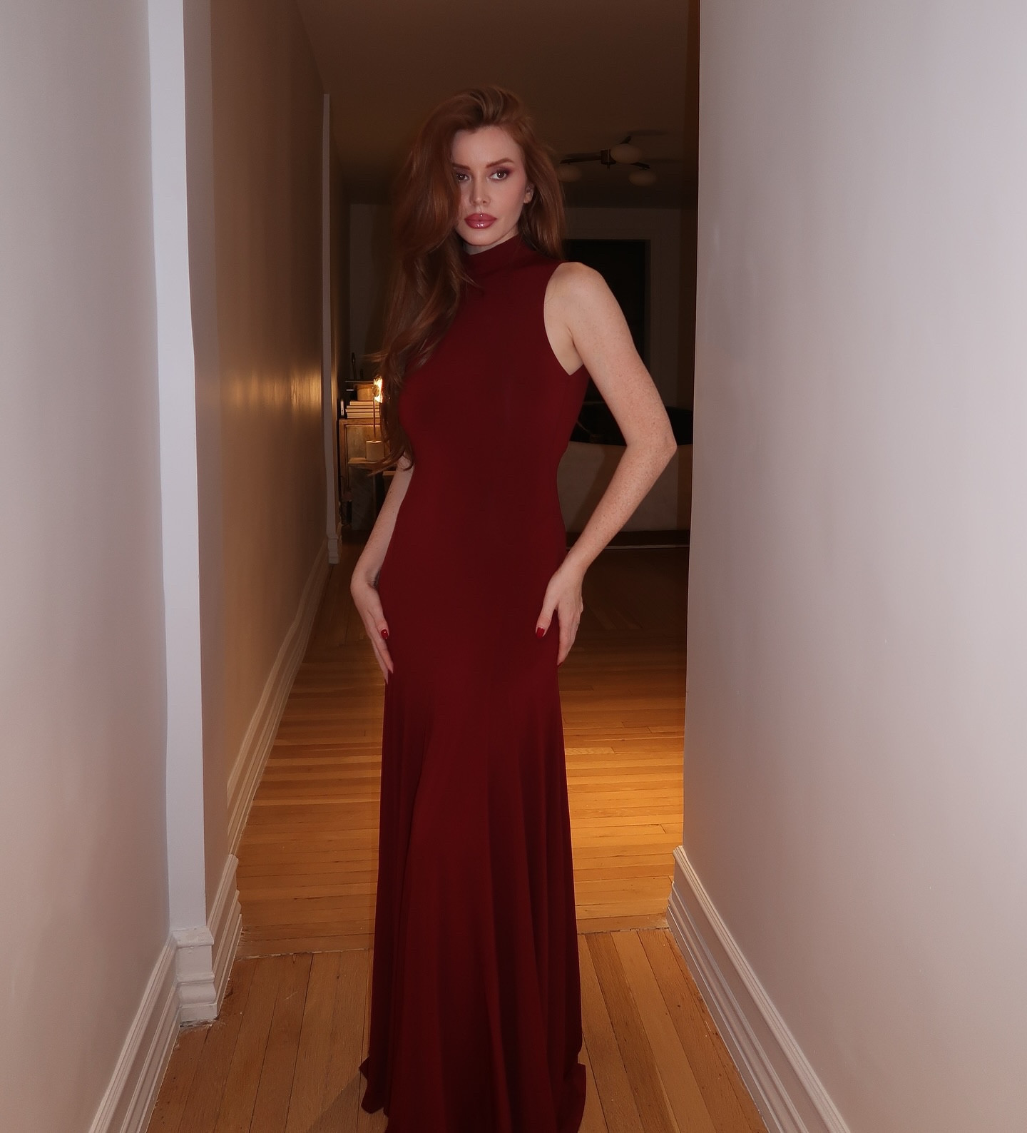 Lady in red for @aliceandolivia x @gratefuldead