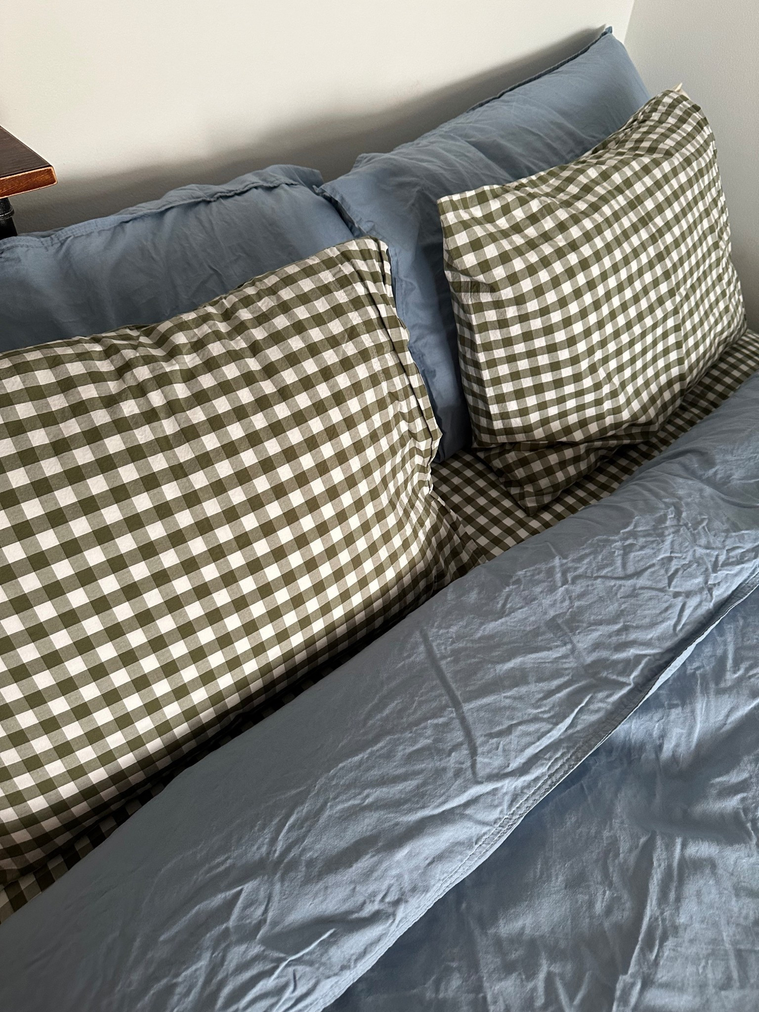 mixmatch bedding > but more importantly percale sheets >

#LTKHome #LTKselfcare