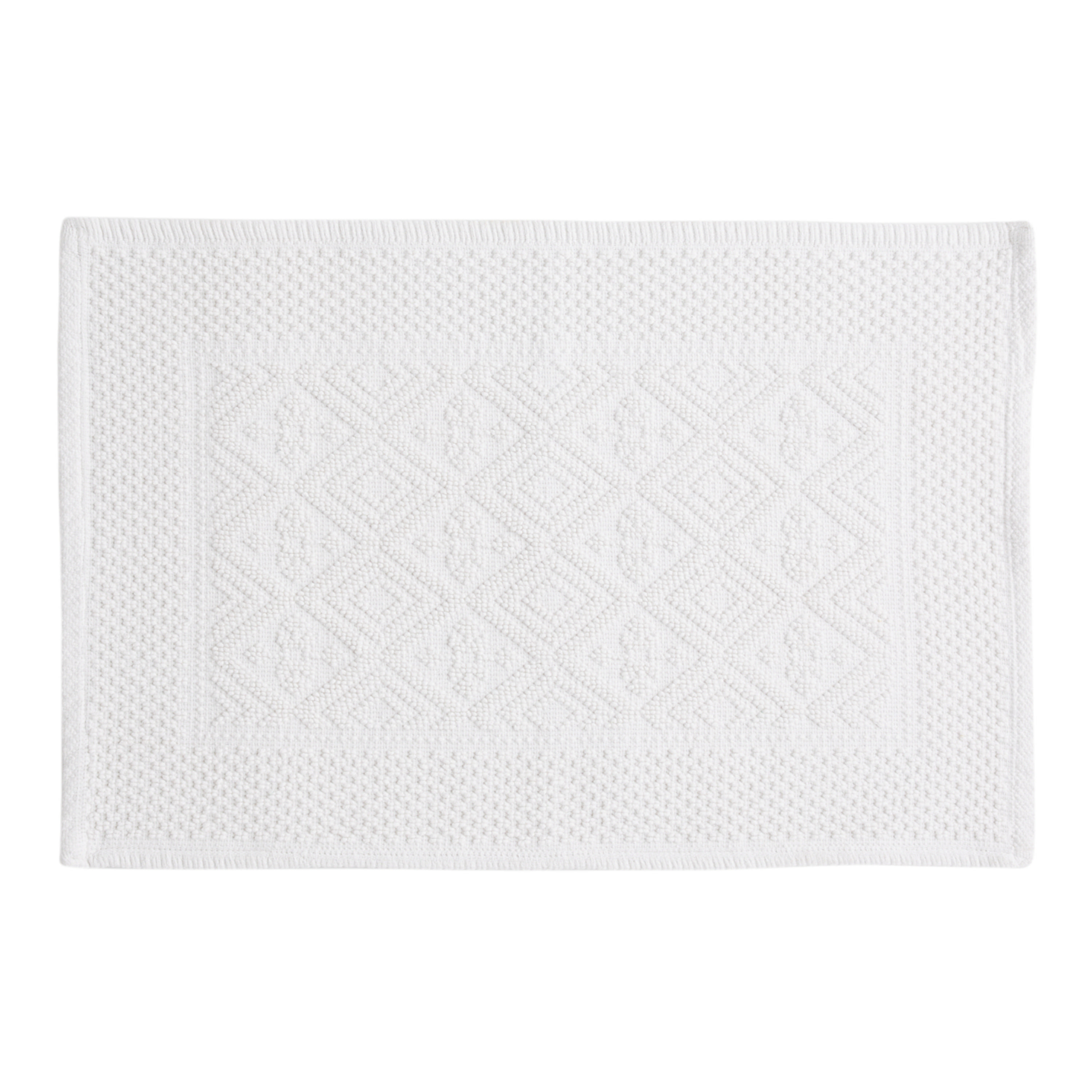 Woven Diamond Bath Mat | World Market