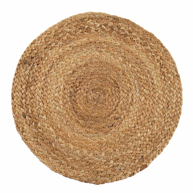 Round Braided Jute Placemat | At Home