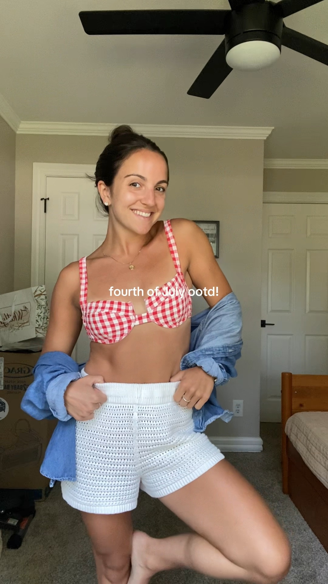 Red gingham bikini! Size small top and bottom! 

#LTKFindsUnder50 #LTKSwim #LTKSeasonal