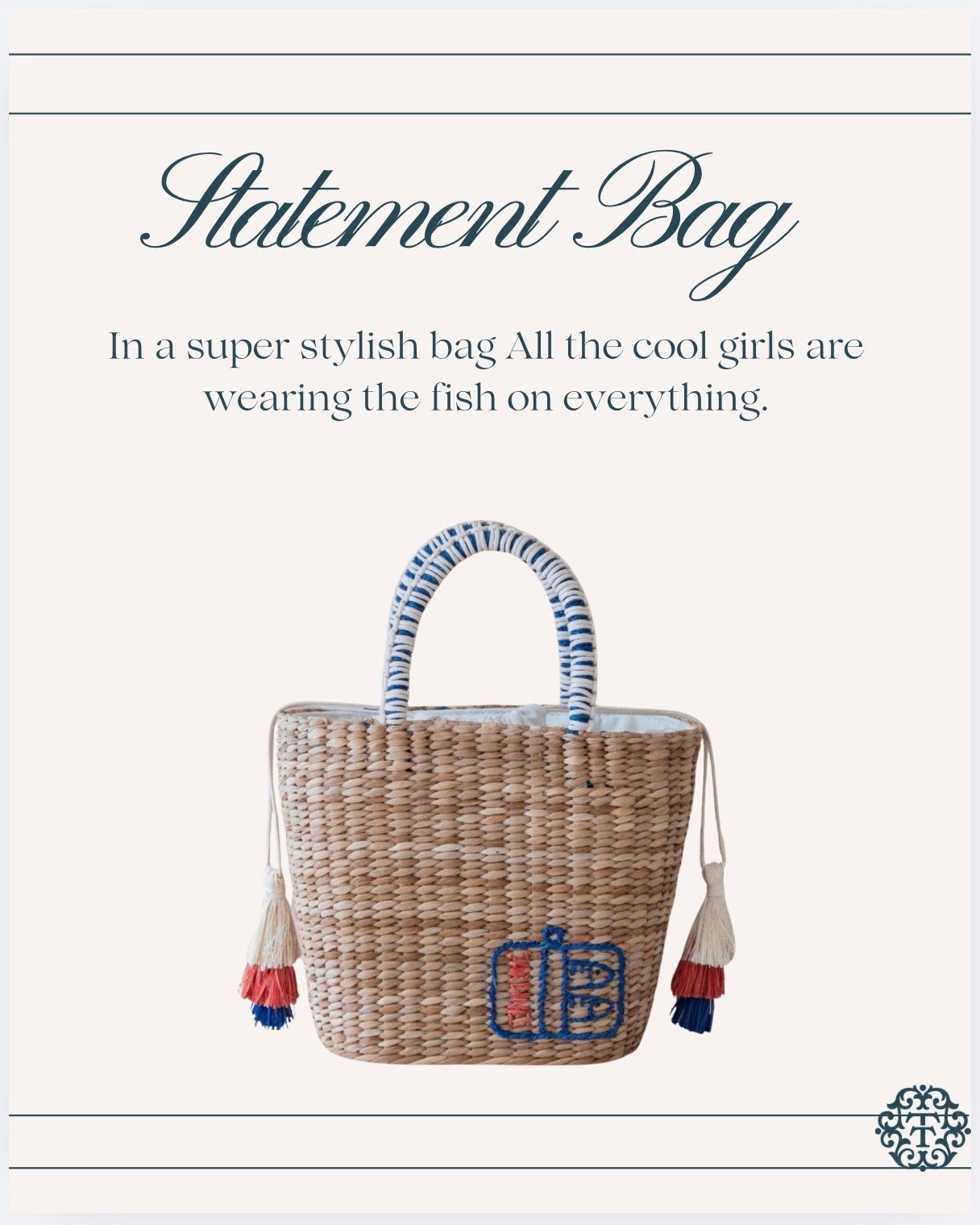 Coastal vibes and on trend, this statement bag is the perfect accessory this summer! s

#LTKOver40 #LTKSeasonal #LTKMidsize