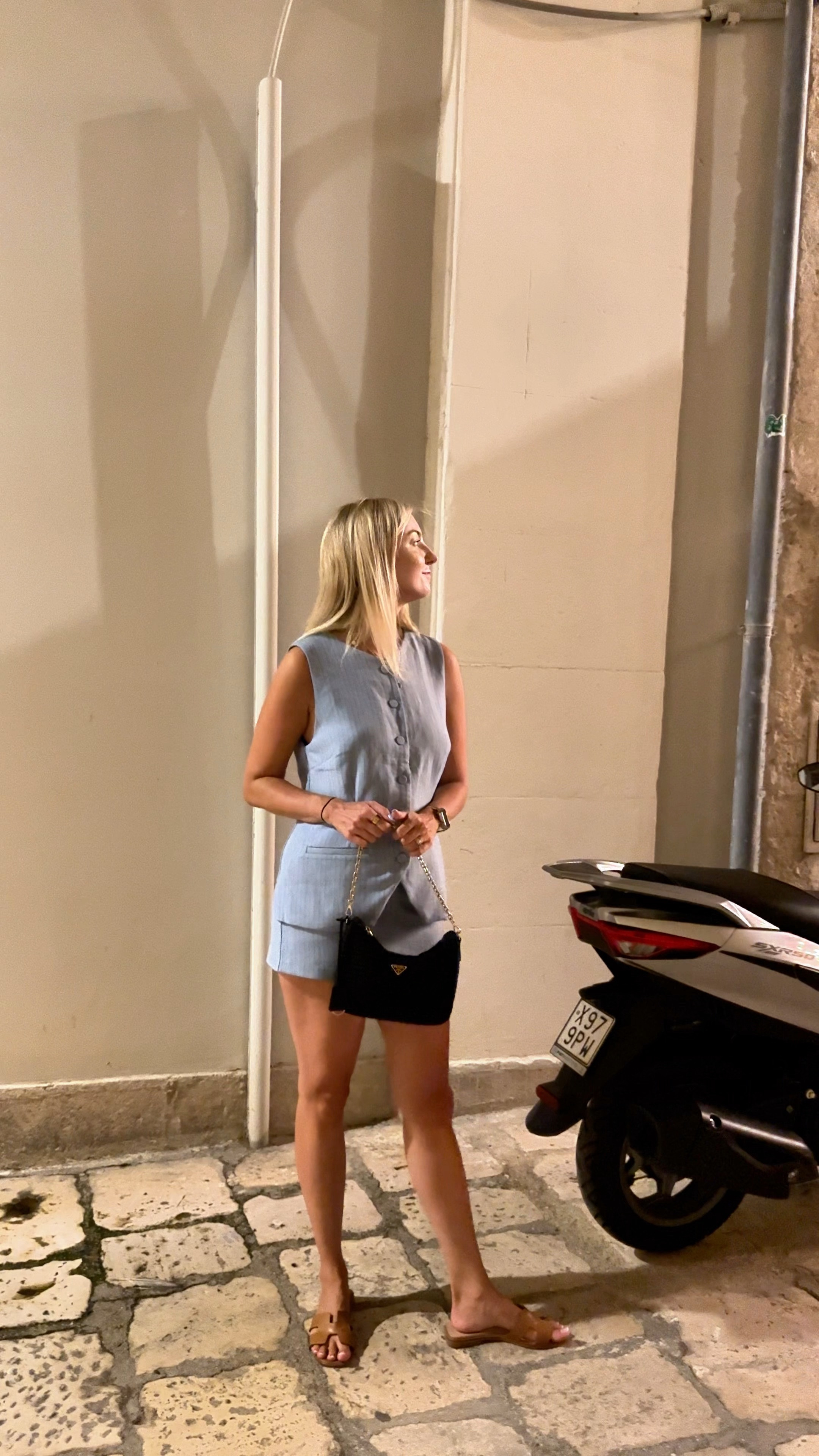 Euro summer outfit 

Two piece set, Abercrombie set, tailored vest, skort, chic summer outfit, old money style, brown slides, Prada bag, Italy

#LTKTravel #LTKVideo #LTKStyleTip