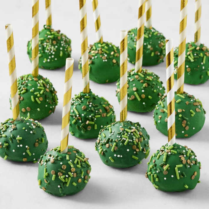 St. Patrick's Day Cake Pops, Set of 12 | Williams-Sonoma
