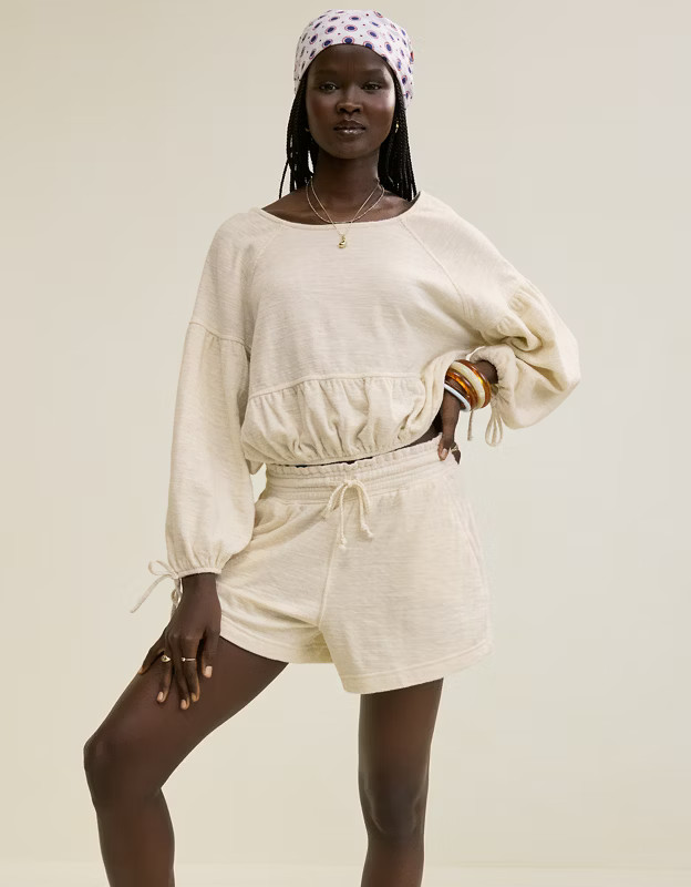 Aerie Endless Summer Cropped Sweatshirt | American Eagle Outfitters (US & CA)