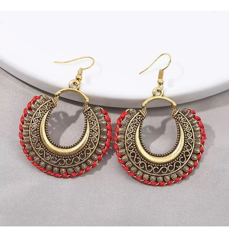 Ethnic Eearrings Bohemian Long Fringed Earrings, New Pretty - Walmart.com | Walmart (US)