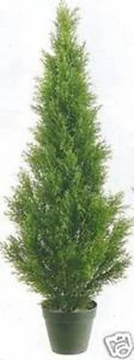 3 Foot Artificial Cedar Topiary Tree Potted | Walmart (US)