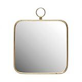 Amazon.com: Creative Co-Op Metal Framed, Gold Finish Wall Mirror, 16" L x 1" W x 20" H : Home & K... | Amazon (US)