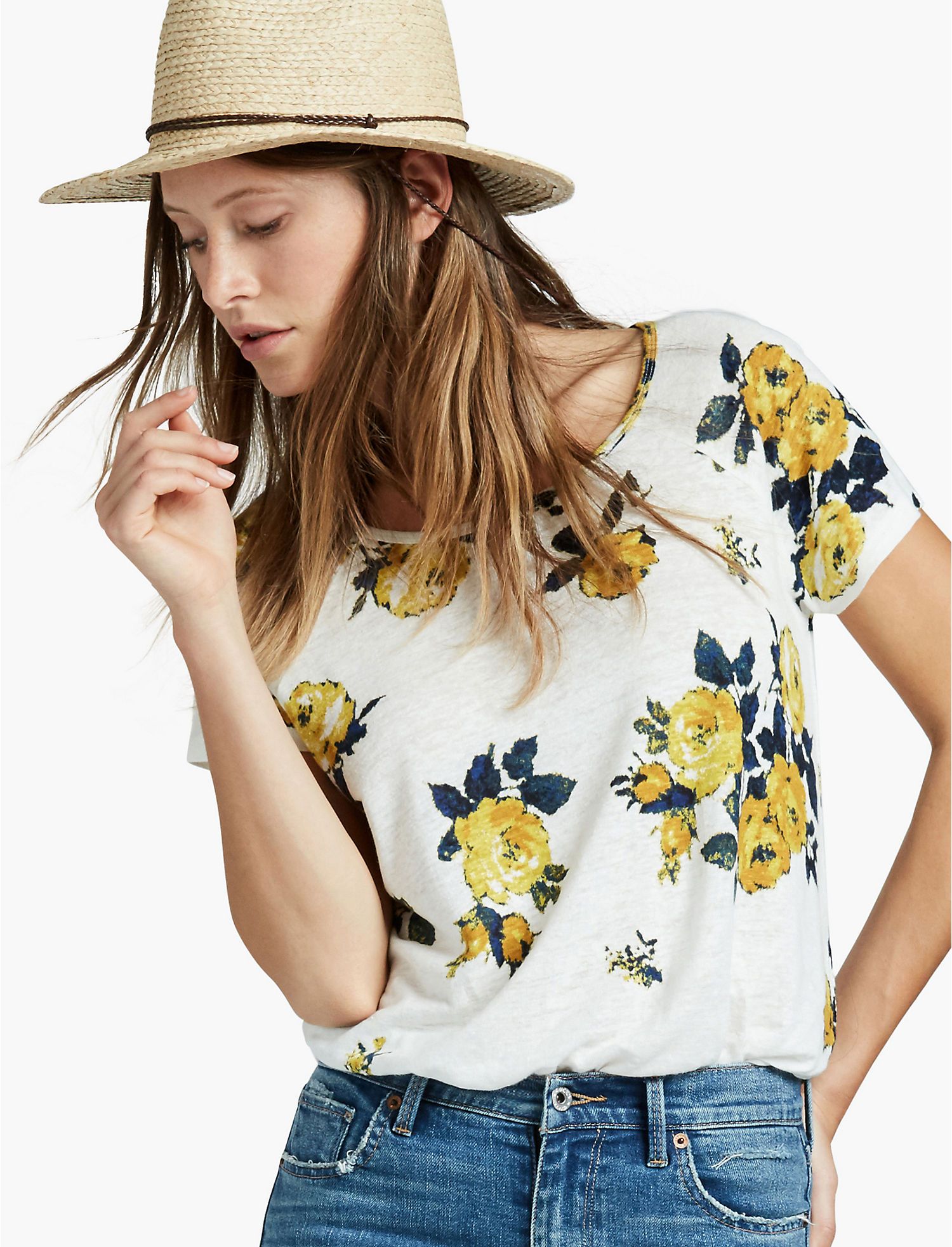 All Flower Tee | Lucky Brand | Lucky Brand