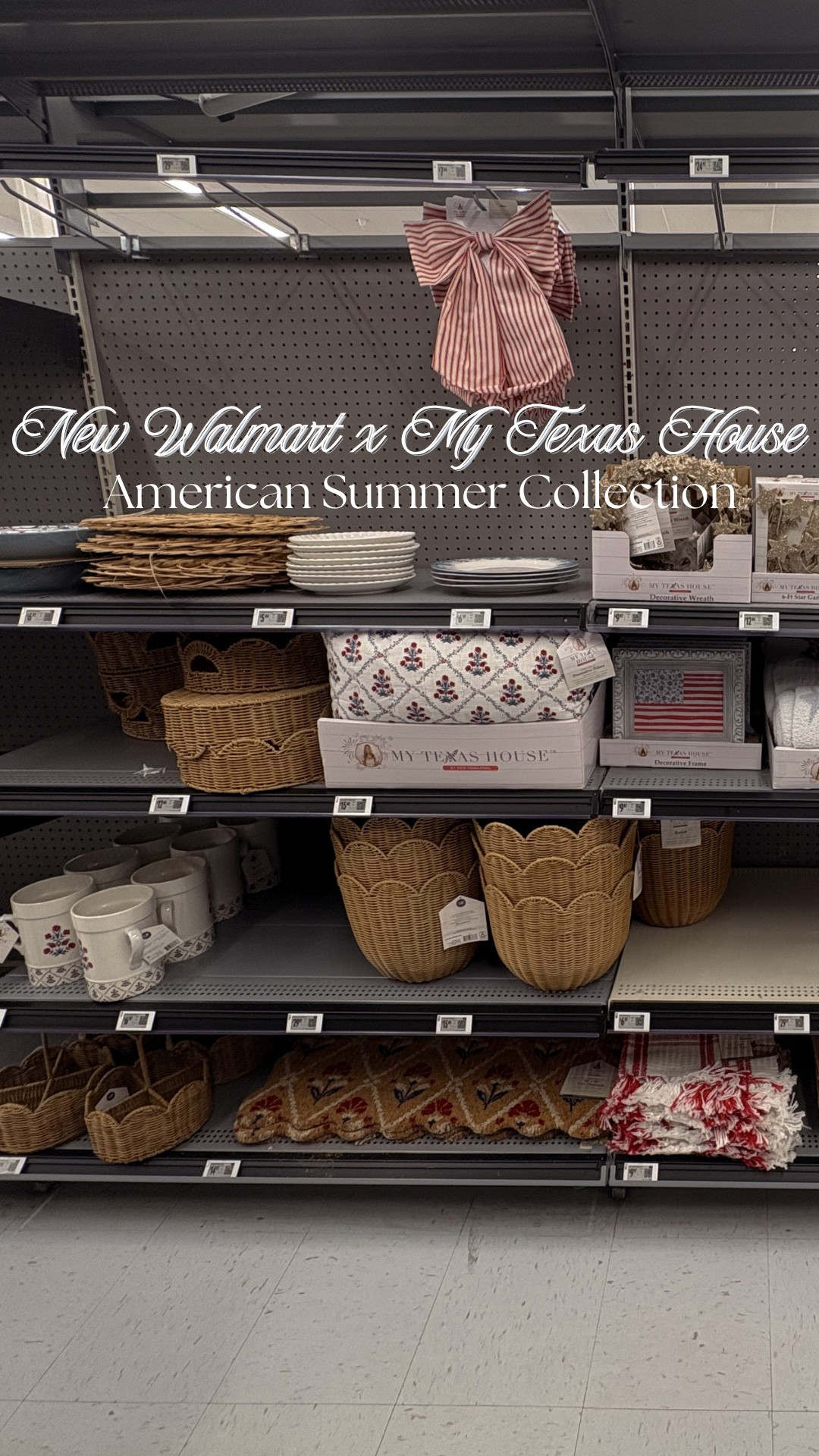NEW WALMART X MY TEXAS HOUSE- American Summer Collection
You guys I snagged a bunch of this today and I can’t get over how cute this Memorial Day and Fourth of July collection is!! It is also affordable which is always a win! I love all the patterns and everything looks vintage!
#walmart #newatwalmart #walmarthome #mytexashouse #mytexashousecollection #walmarthomedecor #homedecor #redwhiteandblue #memorialday #fourthofjuly #patrioticdecor #homefinds #walmartfinds


#LTKHome #LTKOver40 #LTKSeasonal