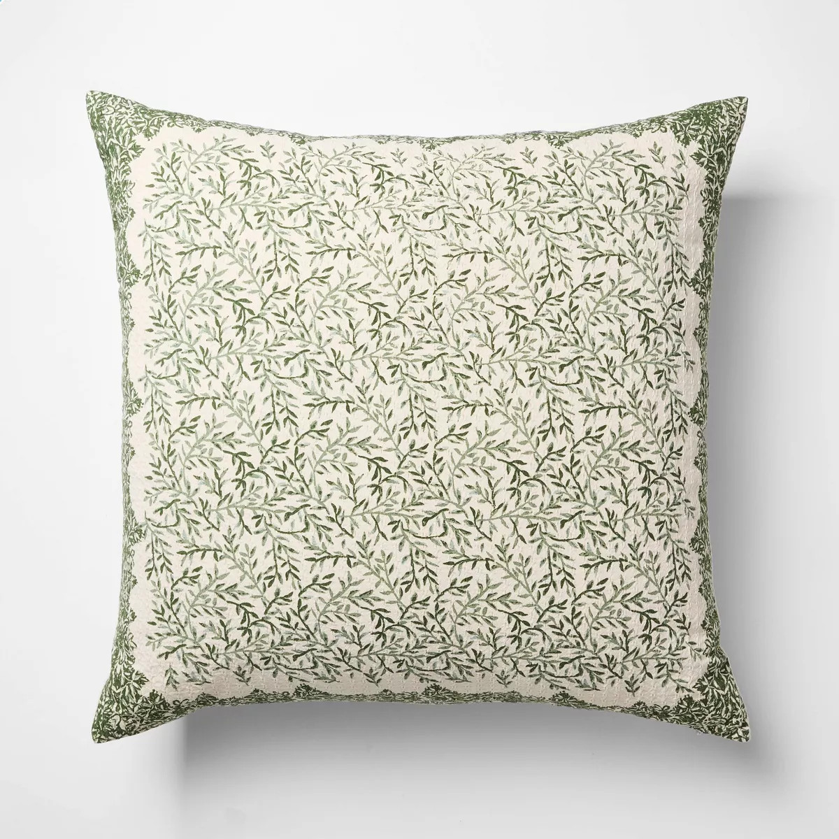 24"X24" OS Square "Brubaker Allover" Cotton Dobby Pillow - Threshold™ designed with Studio McGe... | Target