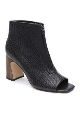 Sanctuary Women's Ready Open Toe Booties, Black, 6.5M | Belk