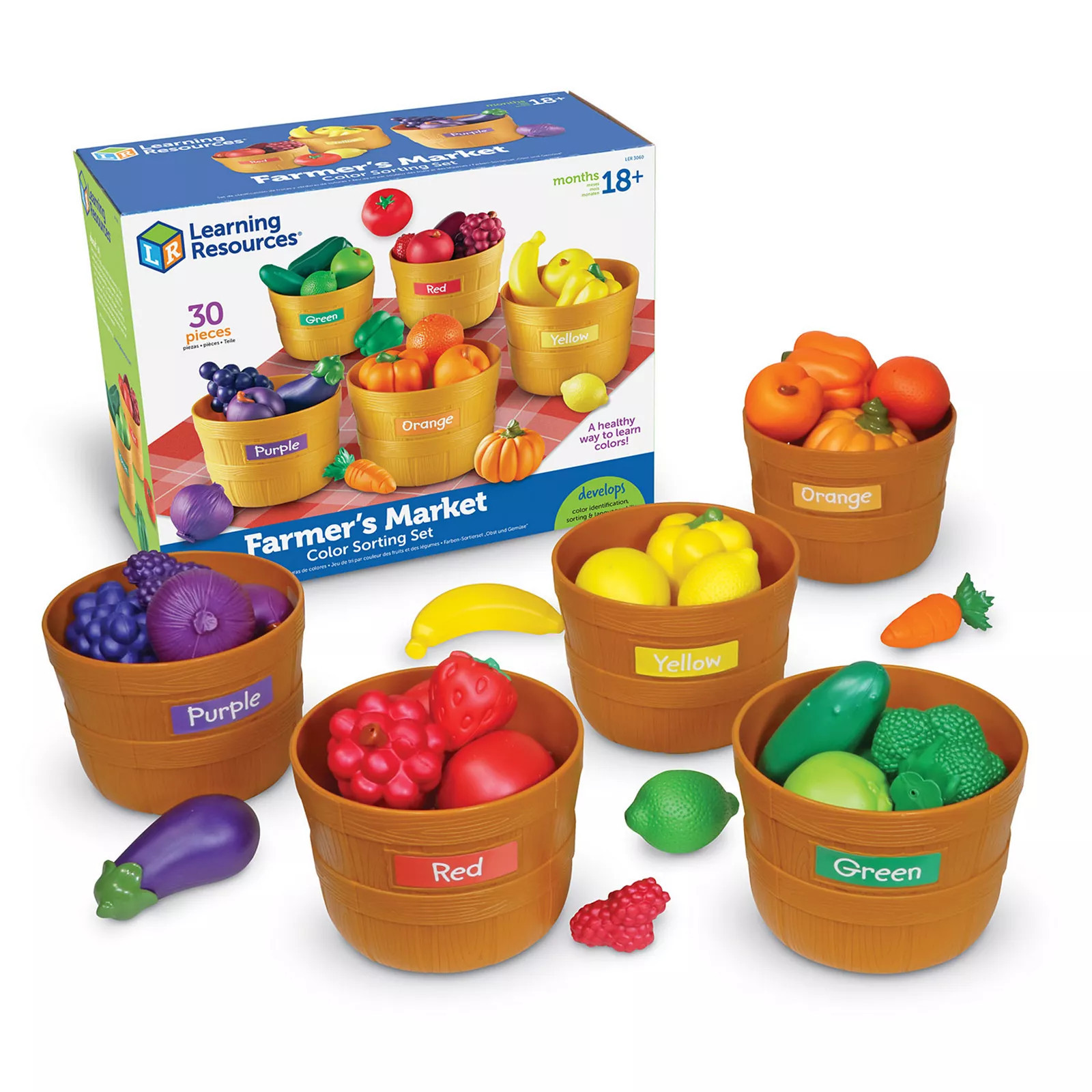 Learning Resources Farmer's Market Color Sorting Set, Multi | Kohl's
