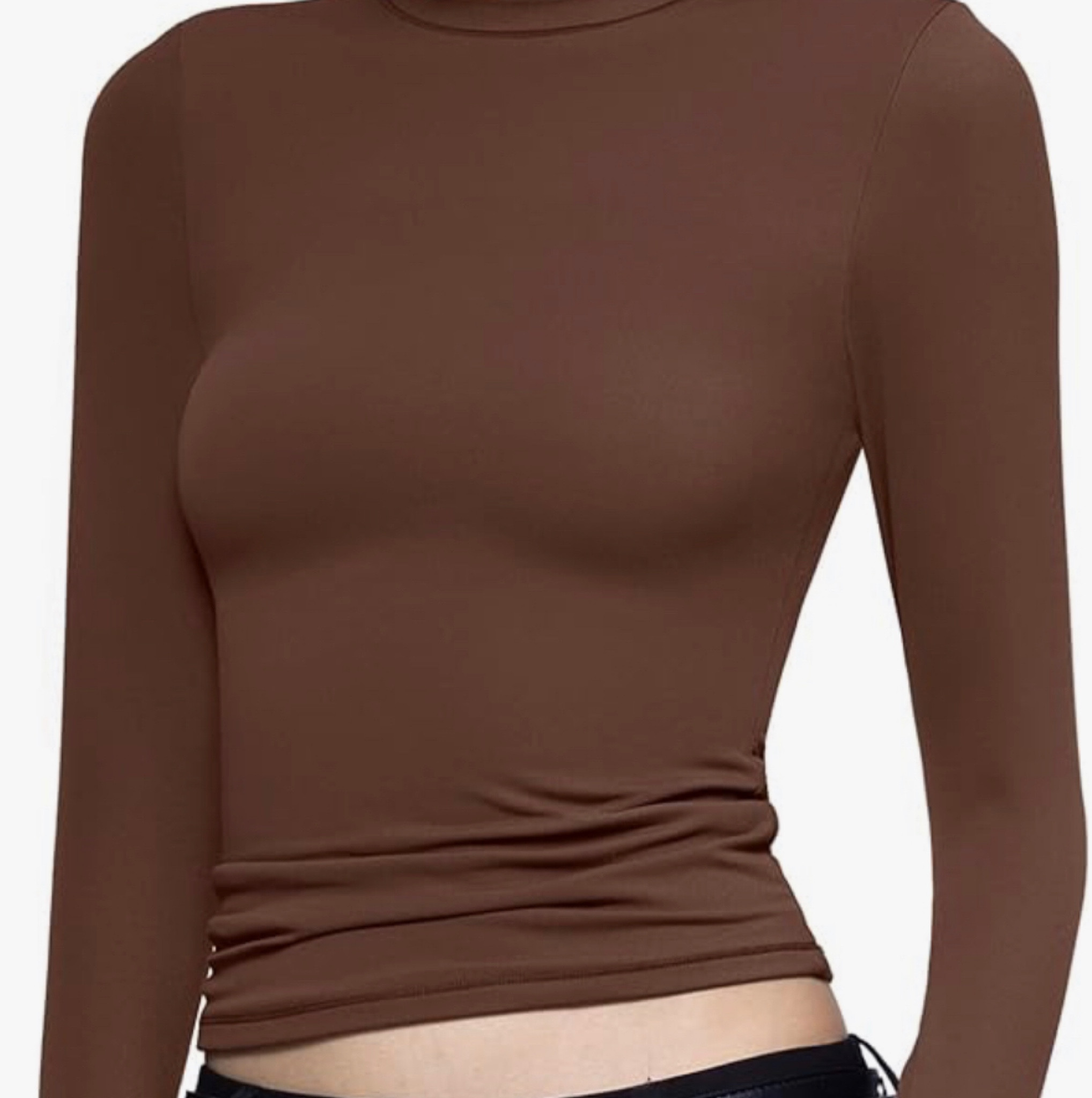 Skims inspired long sleeve! Fitted top! Comes in so many colors! Super slick and comfy! 

#LTKfindsunder50 #LTKsalealert #LTKstyletip