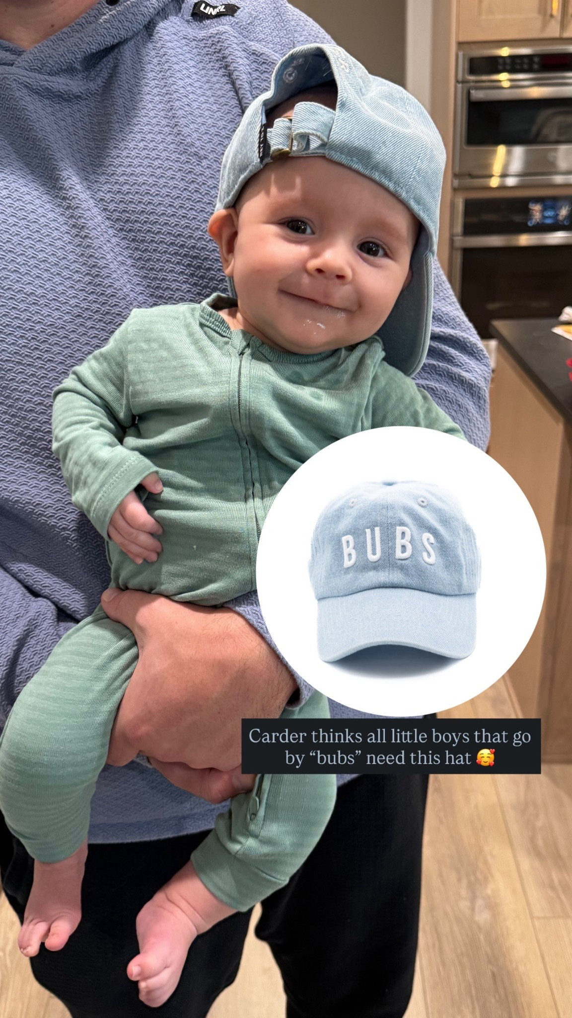 BUBS baby hat that you can personalize! 

#LTKMothersDay #LTKBaby #LTKootd
