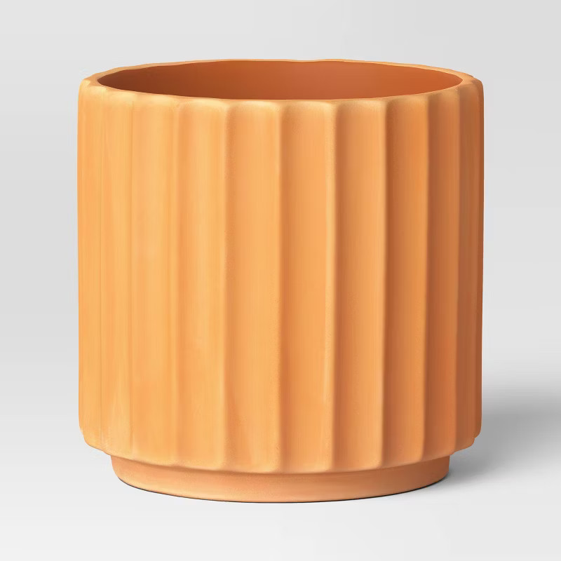 Geared Outdoor Planter Terracotta - Threshold™ | Target