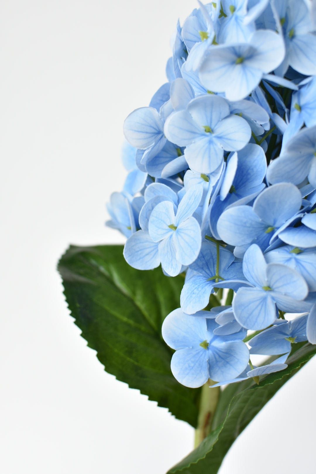 29" Faux Real Touch Blue Cone Hydrangea | HouseFloral